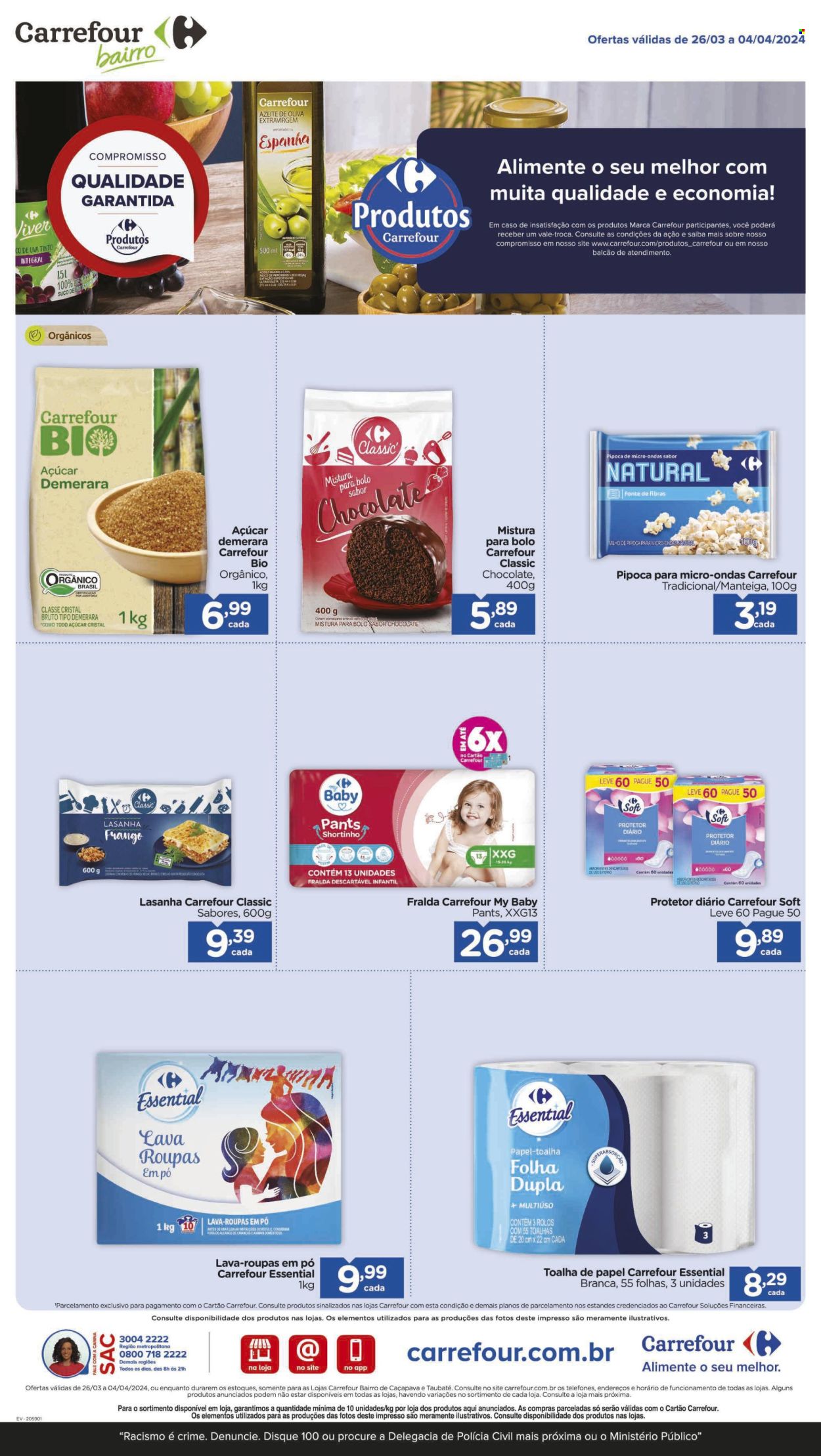 Folheto Carrefour Bairro - 26/03/2024 - 04/04/2024. Página 10