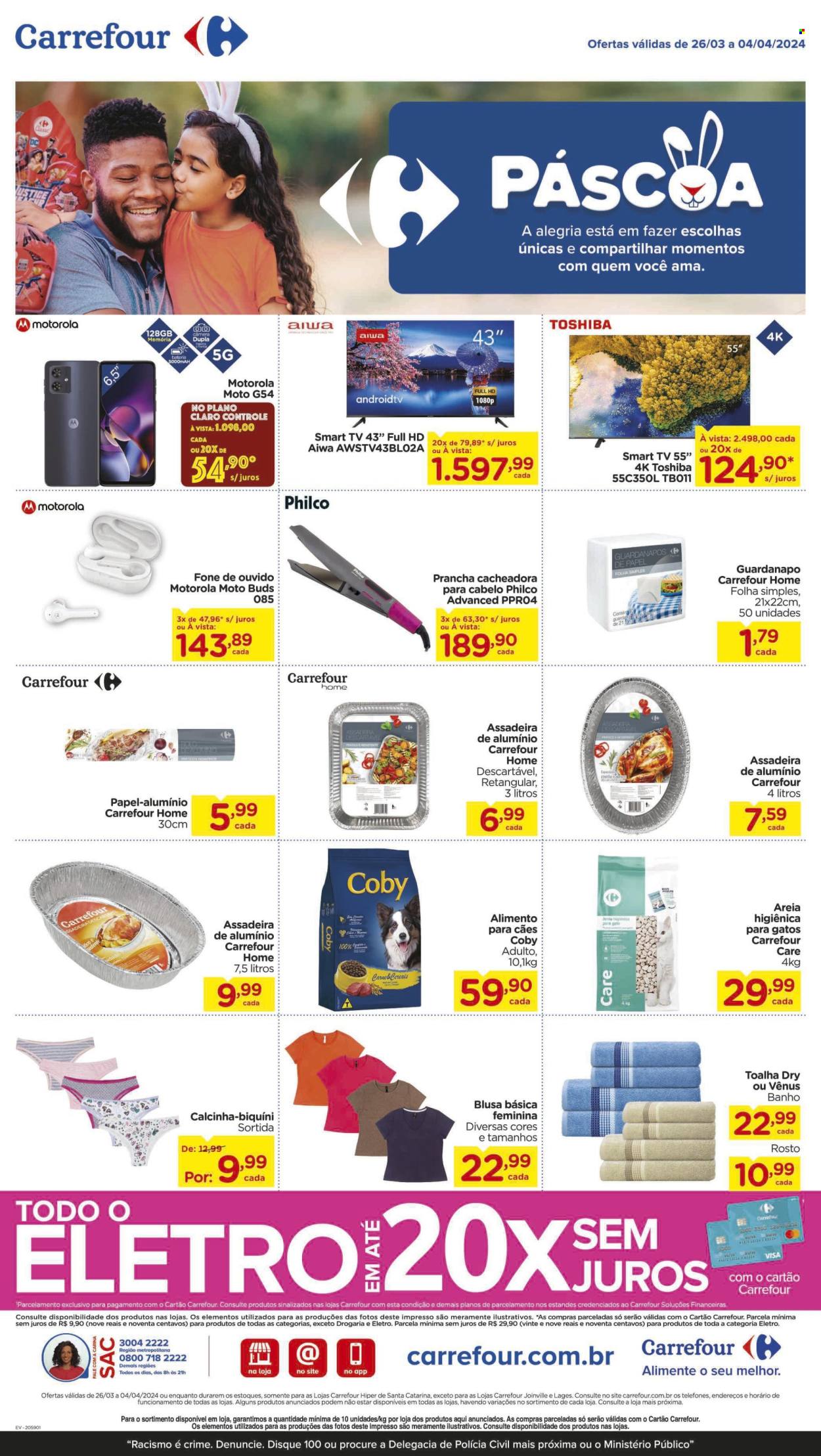 Folheto Carrefour Hiper - 26/03/2024 - 04/04/2024. Página 14