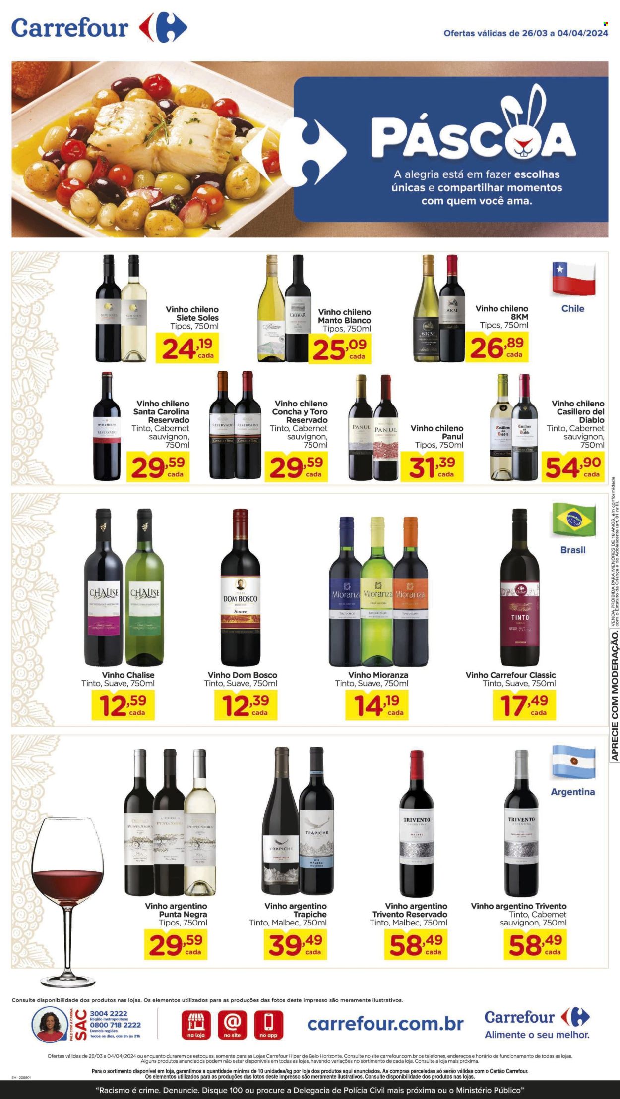 Folheto Carrefour Hiper - 26/03/2024 - 04/04/2024. Página 10