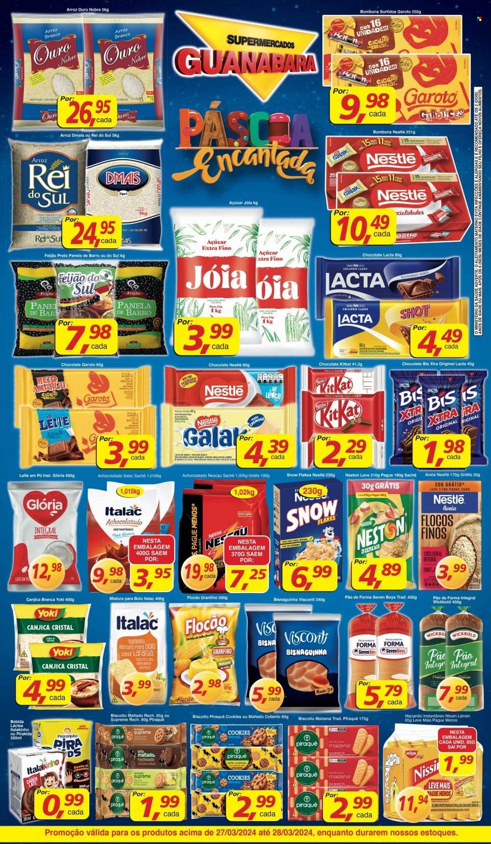Folheto Supermercados Guanabara - 27/03/2024 - 28/03/2024. Página 2