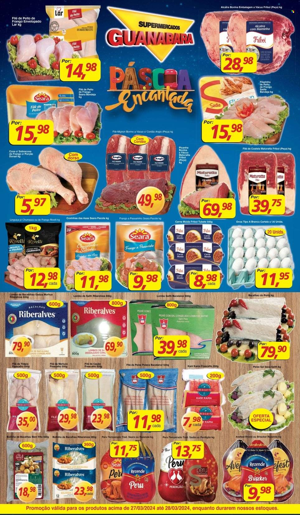 Folheto Supermercados Guanabara - 27/03/2024 - 28/03/2024. Página 5