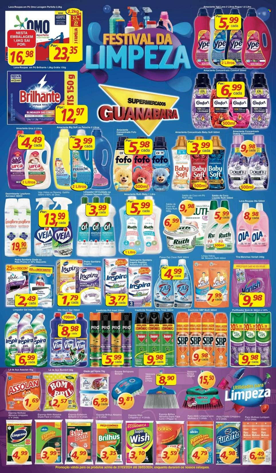 Folheto Supermercados Guanabara - 27/03/2024 - 28/03/2024. Página 7