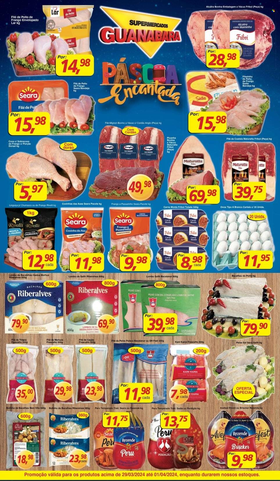 Folheto Supermercados Guanabara - 29/03/2024 - 01/04/2024. Página 5
