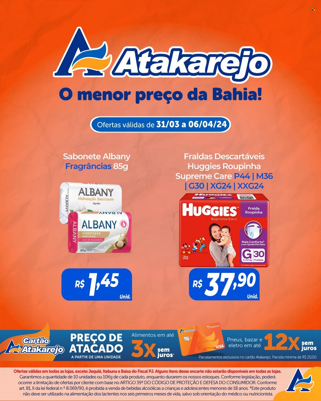 Folheto Atakadão Atakarejo - 31/03/2024 - 06/04/2024. Página 8