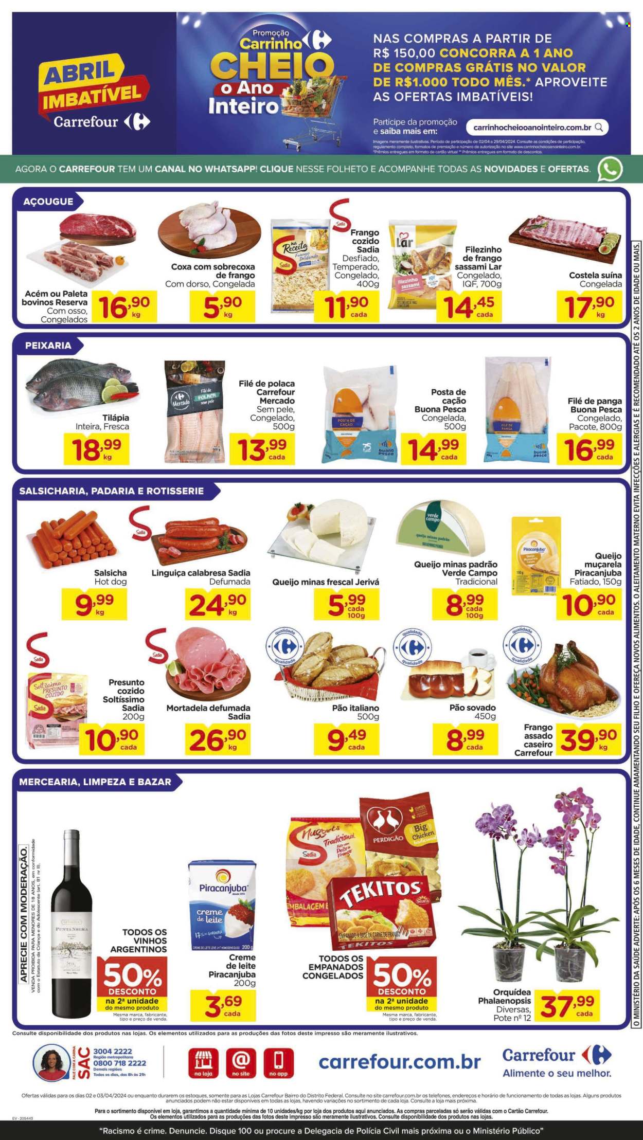 Folheto Carrefour Bairro - 02/04/2024 - 03/04/2024. Página 2