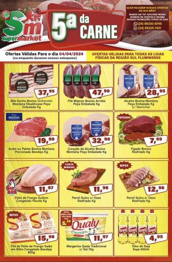 Folheto Rede Supermarket - 04/04/2024 - 04/04/2024.