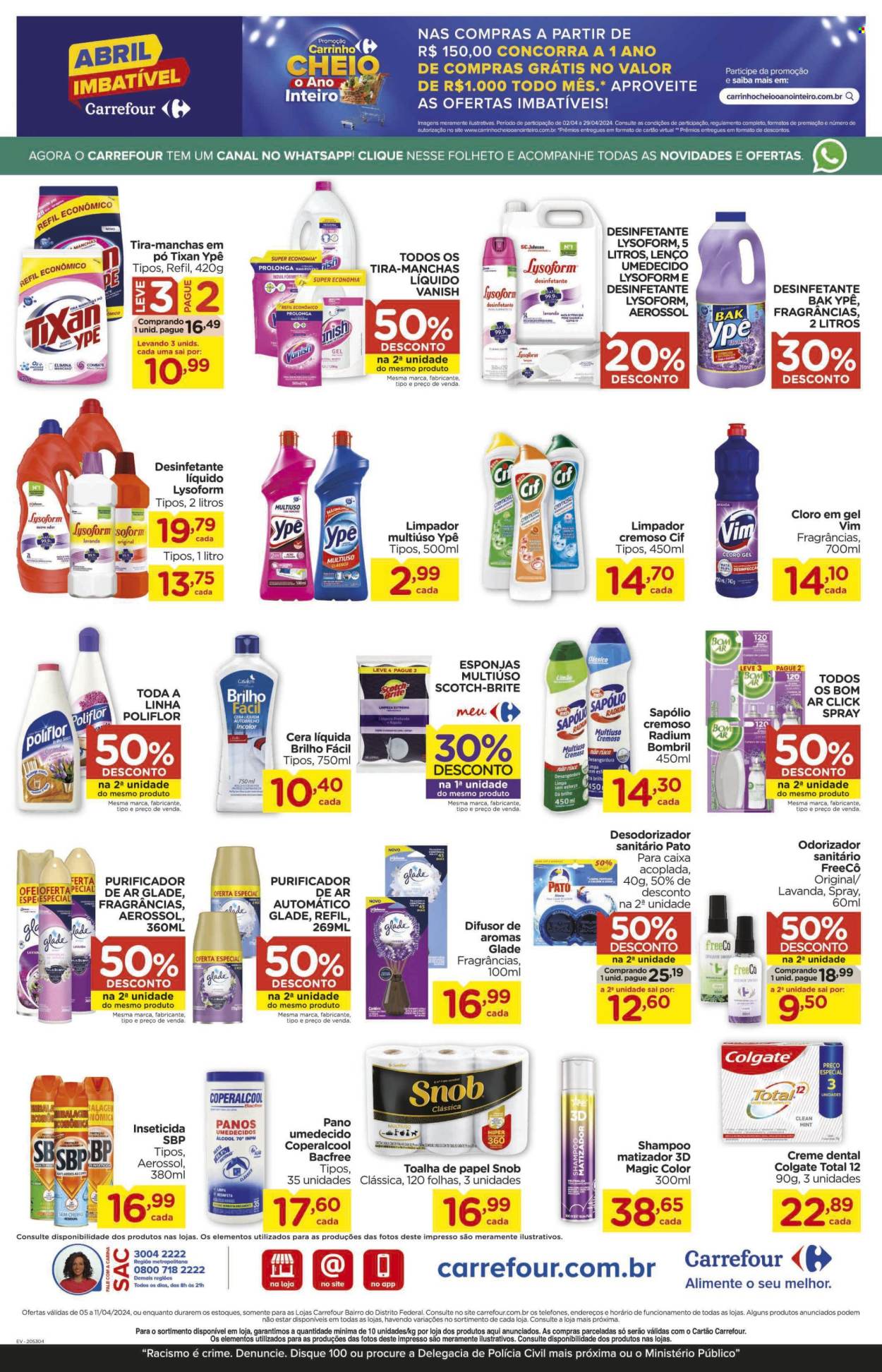 Folheto Carrefour Bairro - 05/04/2024 - 11/04/2024. Página 13