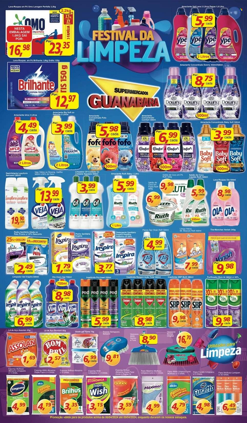 Folheto Supermercados Guanabara - 06/04/2024 - 09/04/2024. Página 7