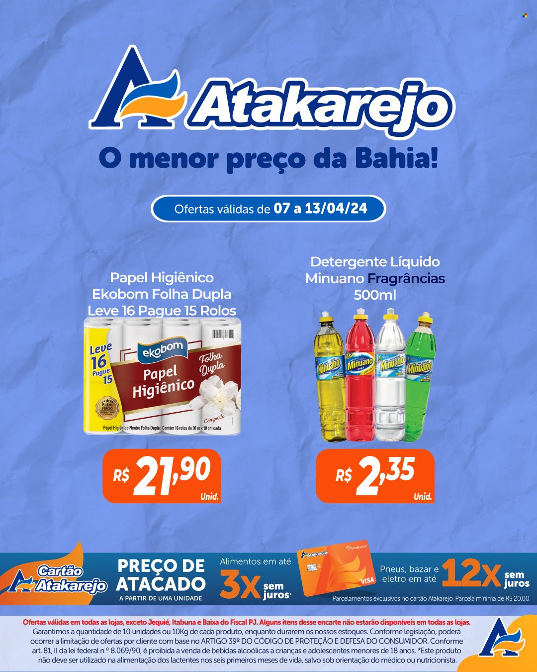 Folheto Atakadão Atakarejo - 07/04/2024 - 13/04/2024. Página 9