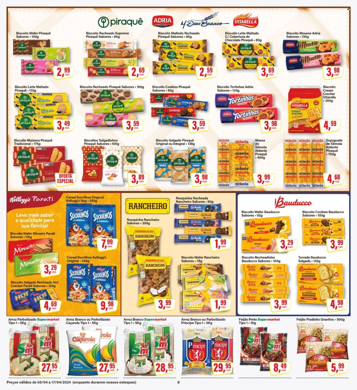 Folheto Rede Supermarket - 05/04/2024 - 17/04/2024. Página 8