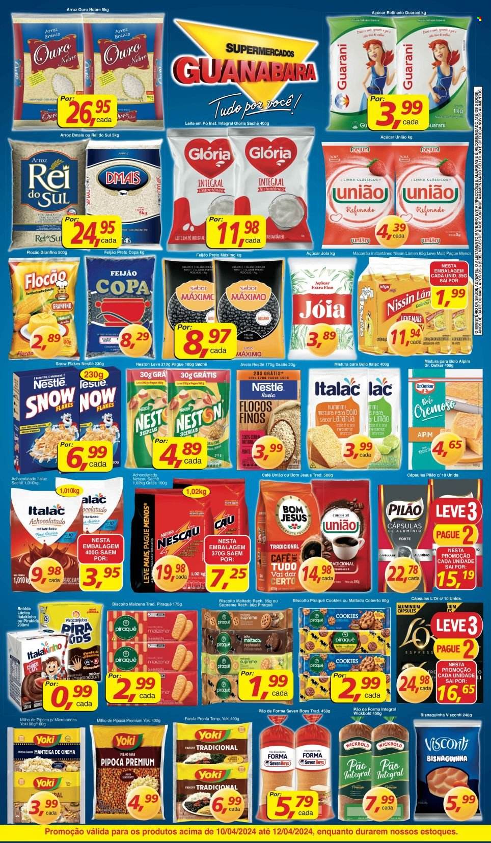 Folheto Supermercados Guanabara - 10/04/2024 - 12/04/2024. Página 2