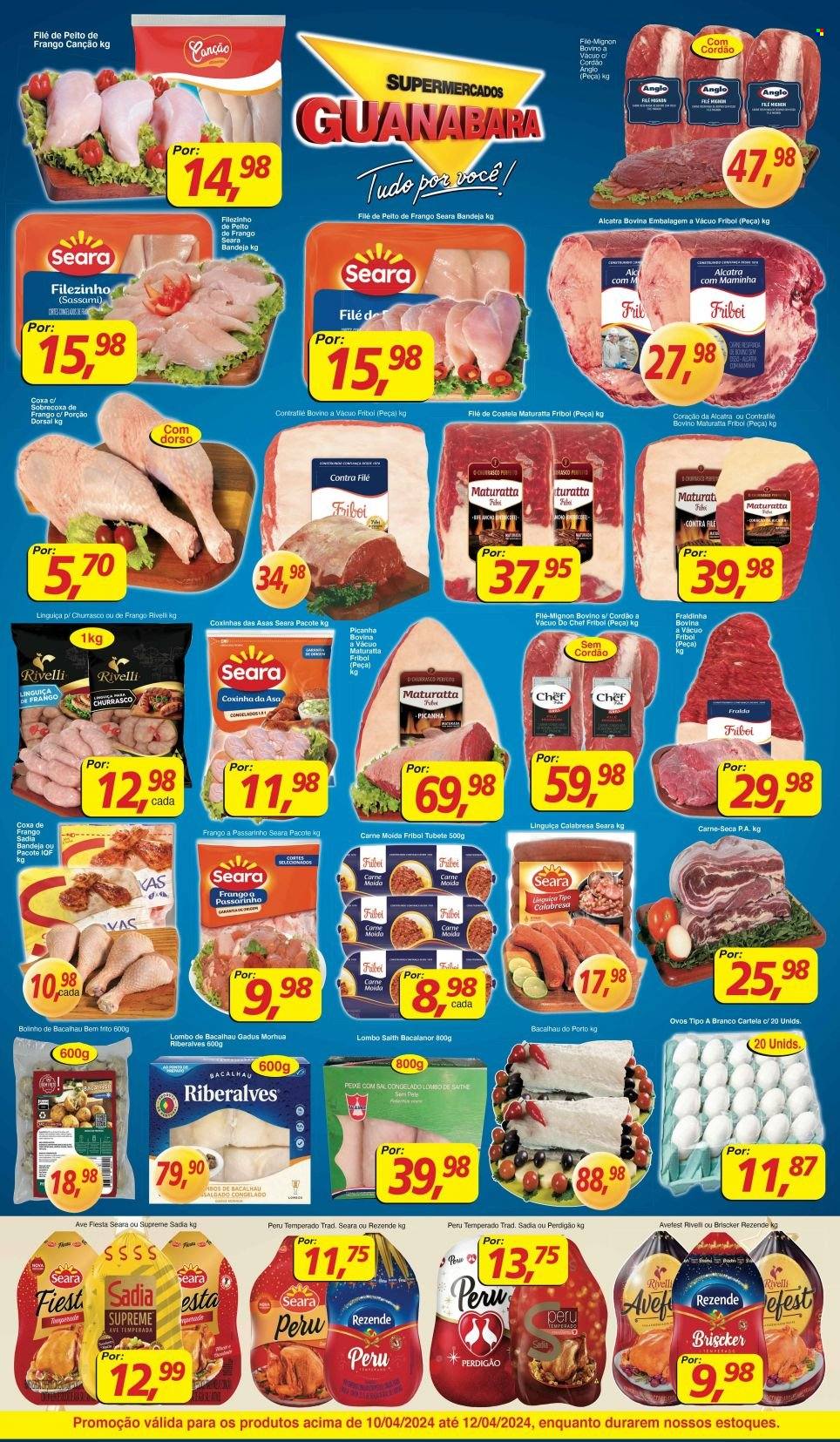Folheto Supermercados Guanabara - 10/04/2024 - 12/04/2024. Página 5
