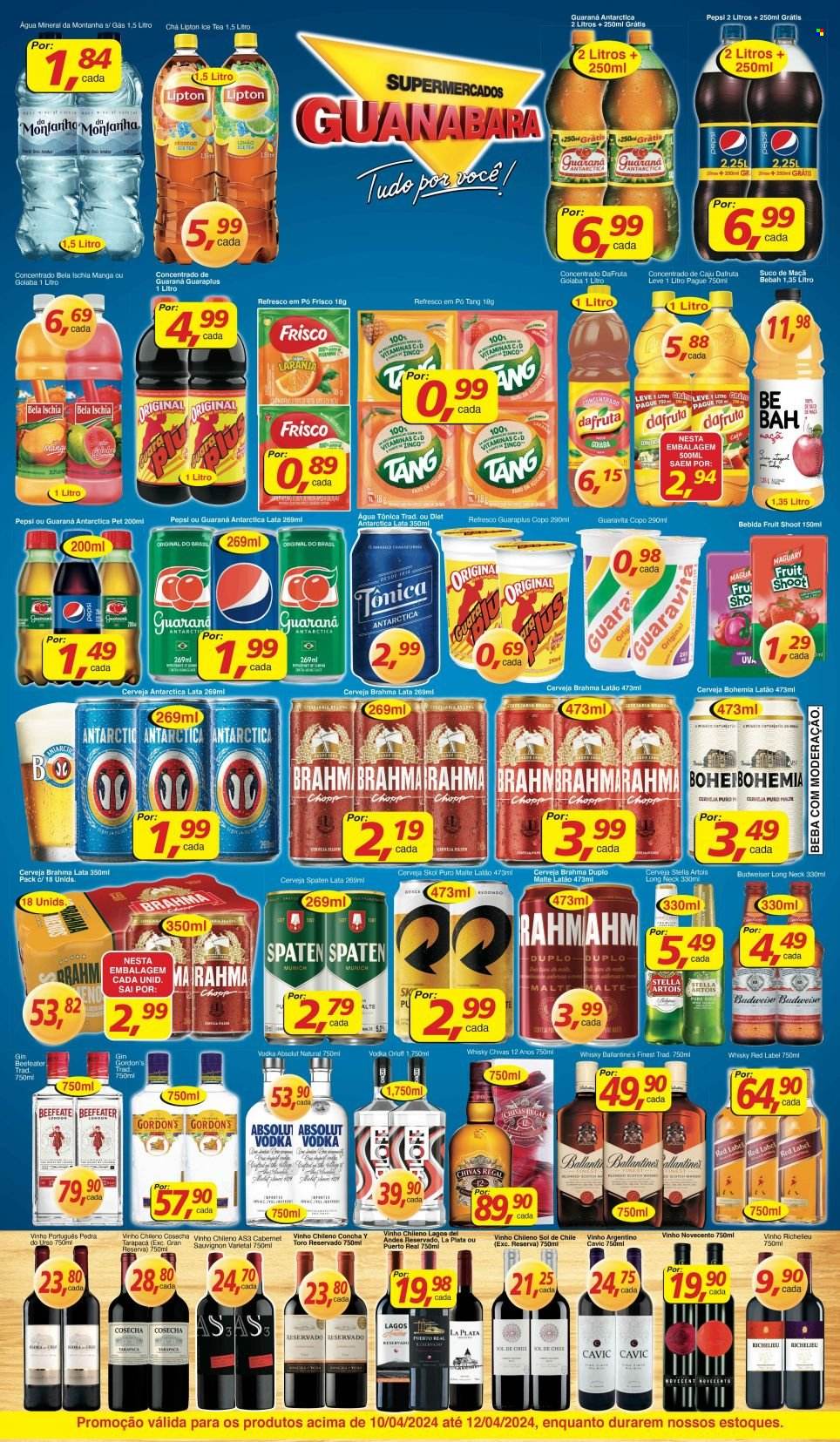 Folheto Supermercados Guanabara - 10/04/2024 - 12/04/2024. Página 6