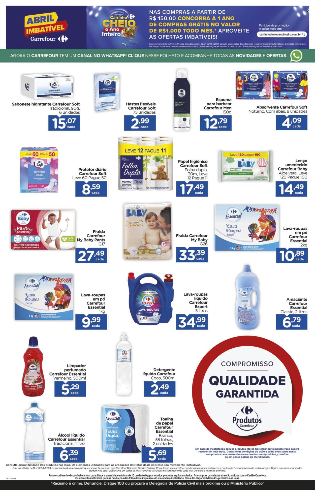 Folheto Carrefour Bairro - 12/04/2024 - 18/04/2024. Página 4
