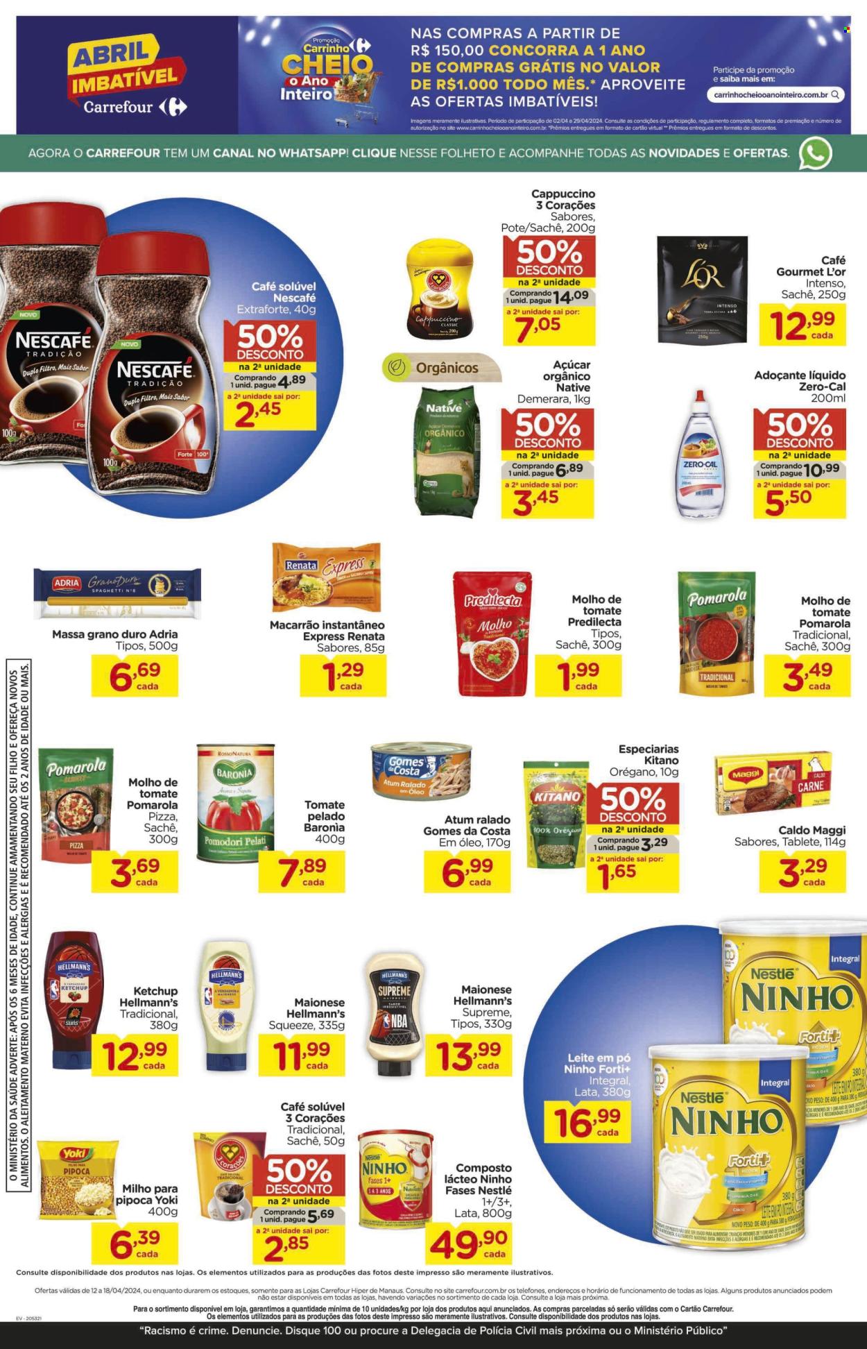 Folheto Carrefour Hiper - 12/04/2024 - 18/04/2024. Página 12