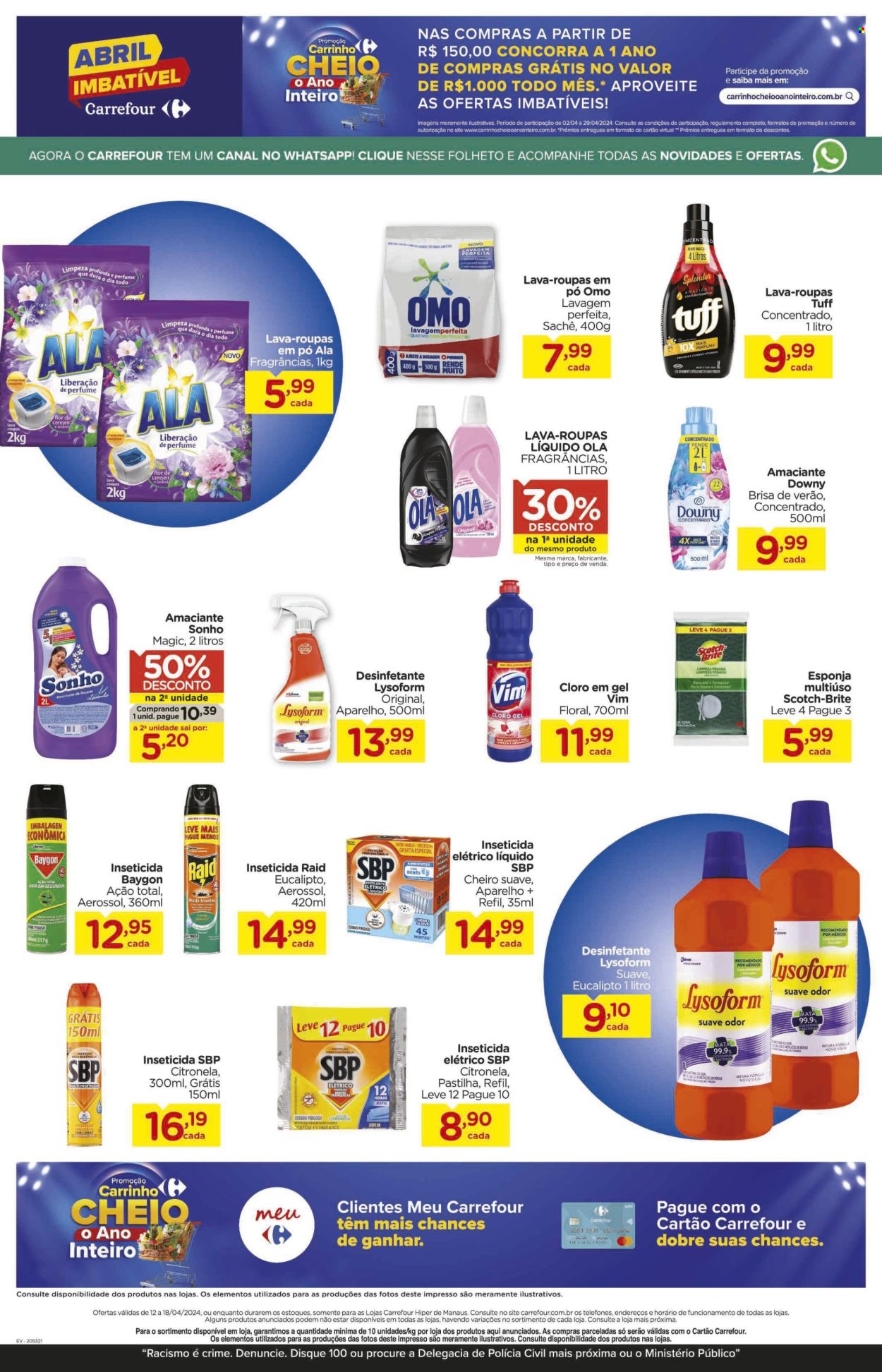 Folheto Carrefour Hiper - 12/04/2024 - 18/04/2024. Página 16