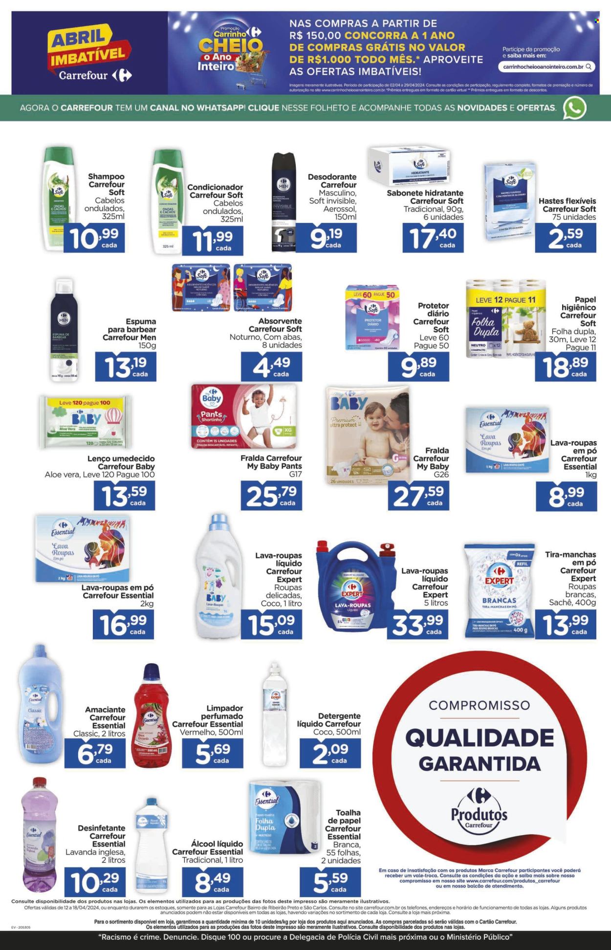 Folheto Carrefour Bairro - 12/04/2024 - 18/04/2024. Página 4