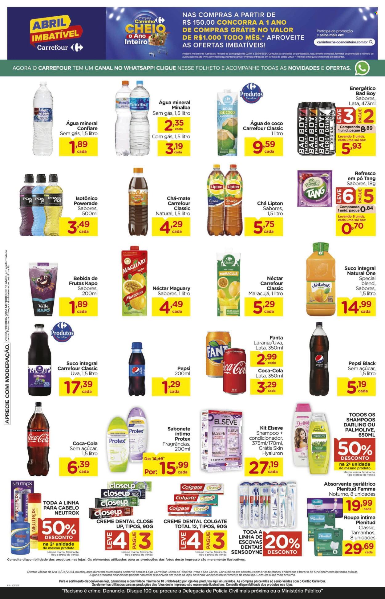 Folheto Carrefour Bairro - 12/04/2024 - 18/04/2024. Página 10