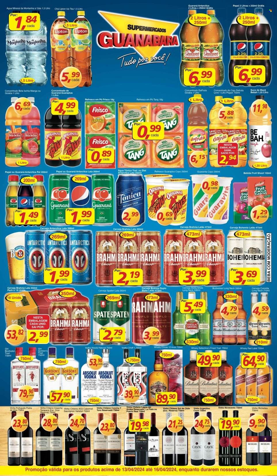 Folheto Supermercados Guanabara - 13/04/2024 - 16/04/2024. Página 6