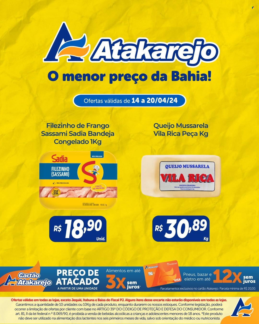 Folheto Atakadão Atakarejo - 14/04/2024 - 20/04/2024. Página 3