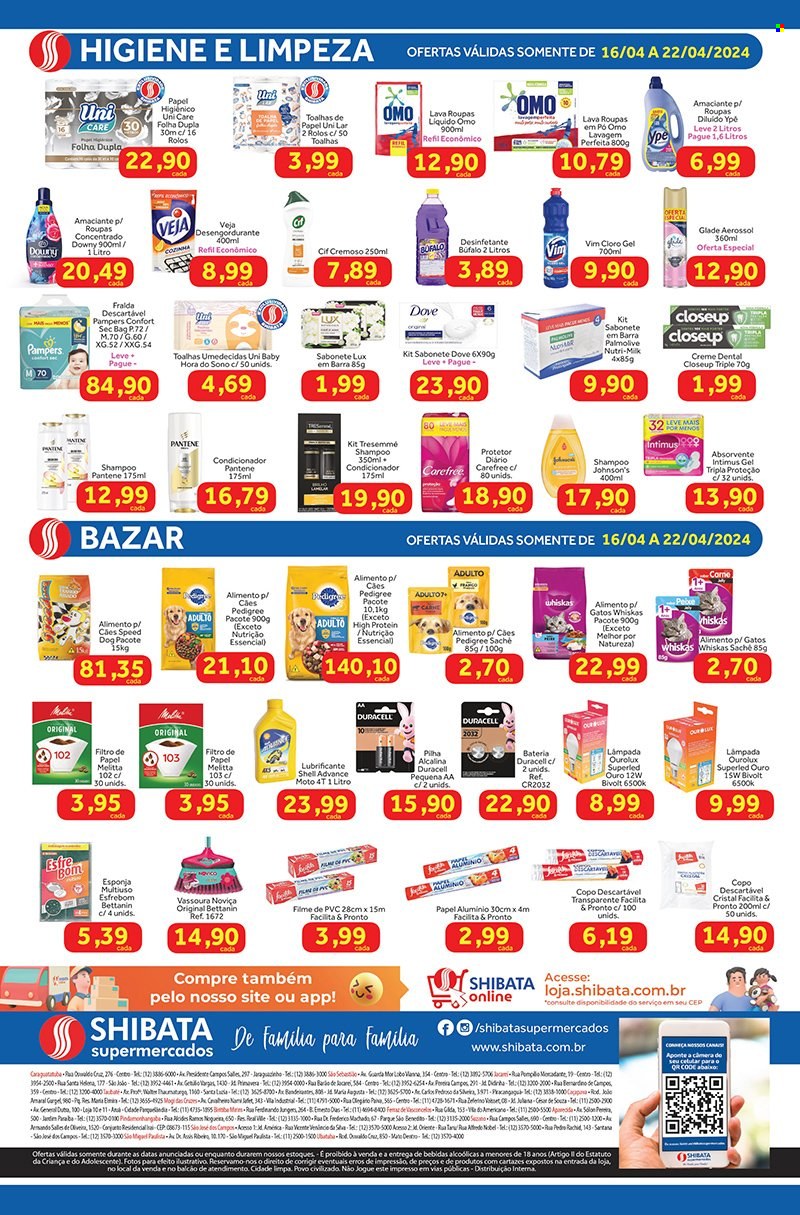 Folheto Shibata Supermercados - 16/04/2024 - 22/04/2024. Página 4