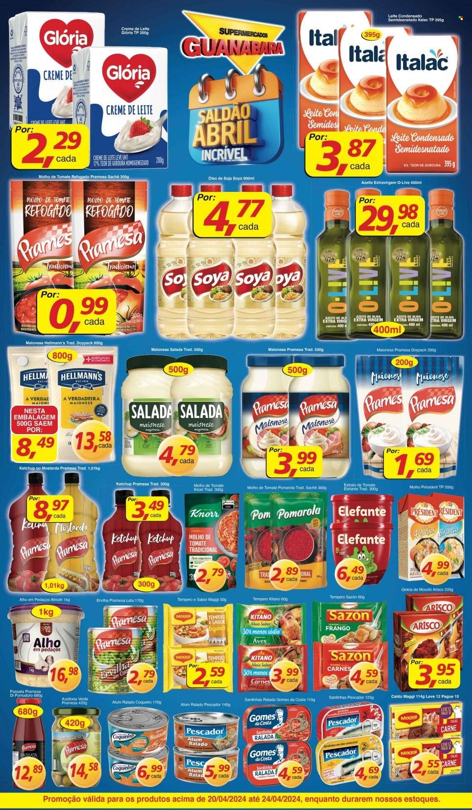 Folheto Supermercados Guanabara - 20/04/2024 - 24/04/2024. Página 3