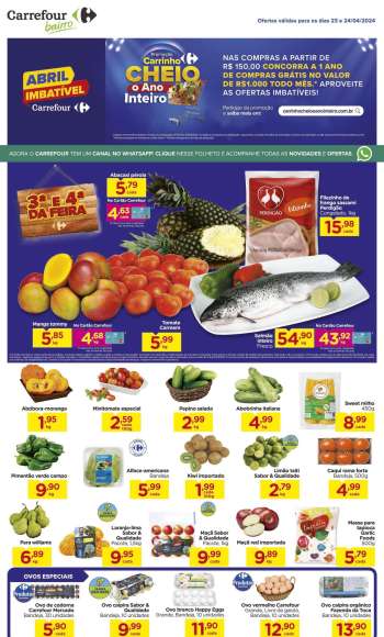 Folheto Carrefour Bairro - 23/04/2024 - 24/04/2024.