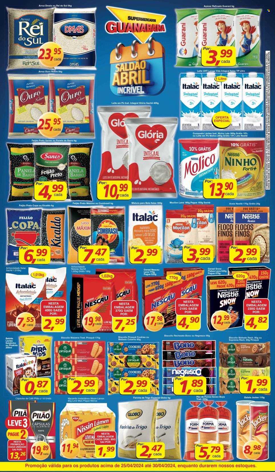 Folheto Supermercados Guanabara - 25/04/2024 - 30/04/2024. Página 2