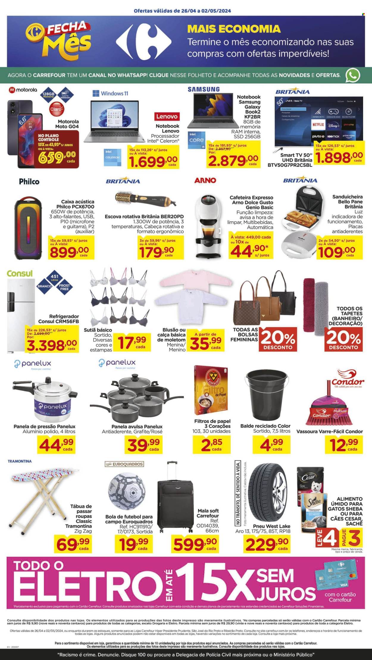 Folheto Carrefour Hiper - 26/04/2024 - 02/05/2024. Página 9