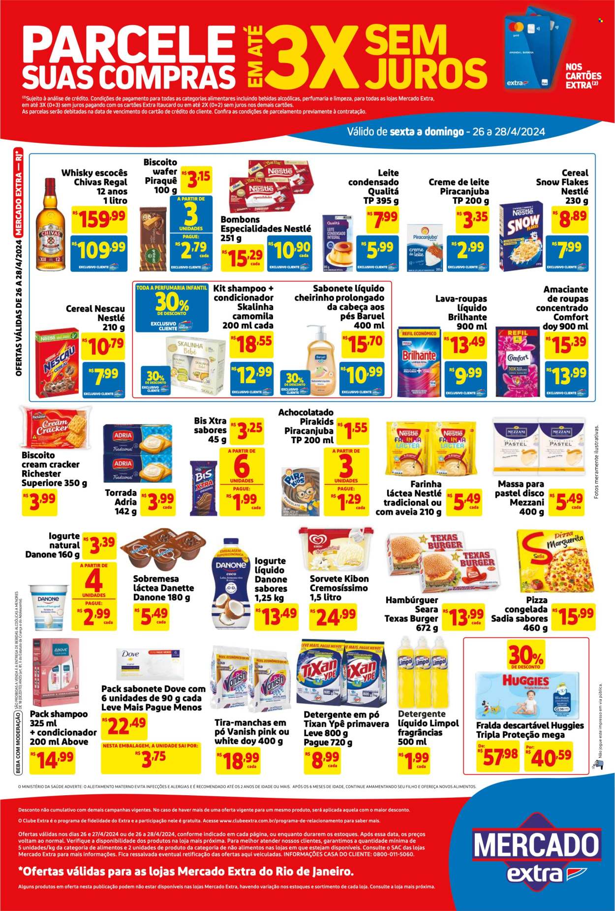 Folheto Mercado Extra - 26/04/2024 - 28/04/2024. Página 2