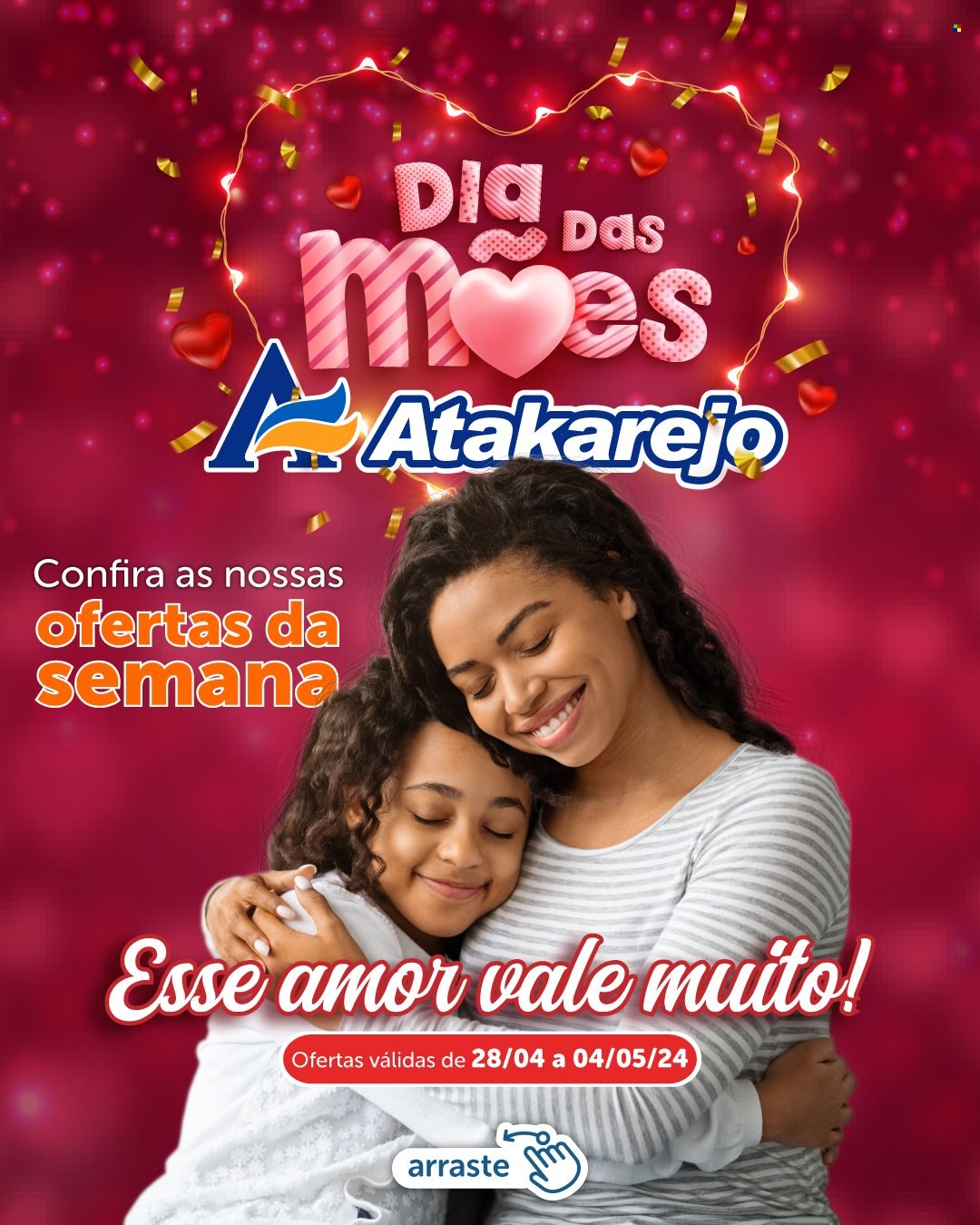 Folheto Atakadão Atakarejo - 28/04/2024 - 04/05/2024. Página 1