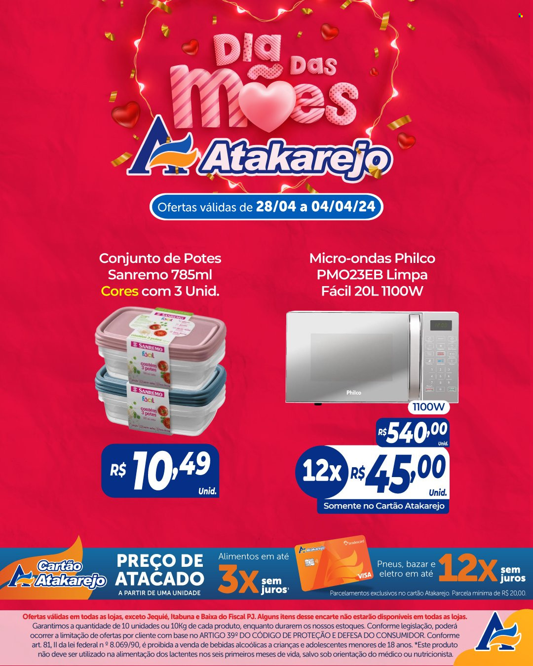 Folheto Atakadão Atakarejo - 28/04/2024 - 04/05/2024. Página 8