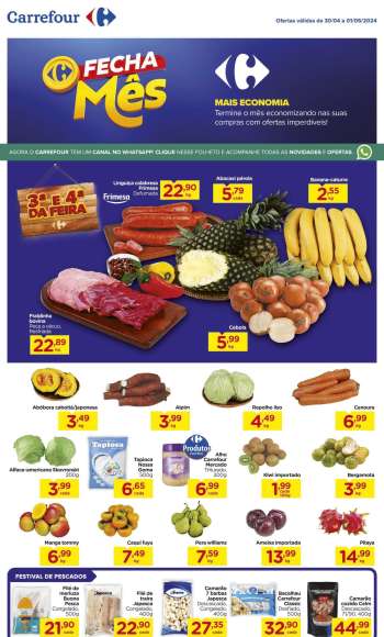 Folheto Carrefour Hiper - 30/04/2024 - 01/05/2024.