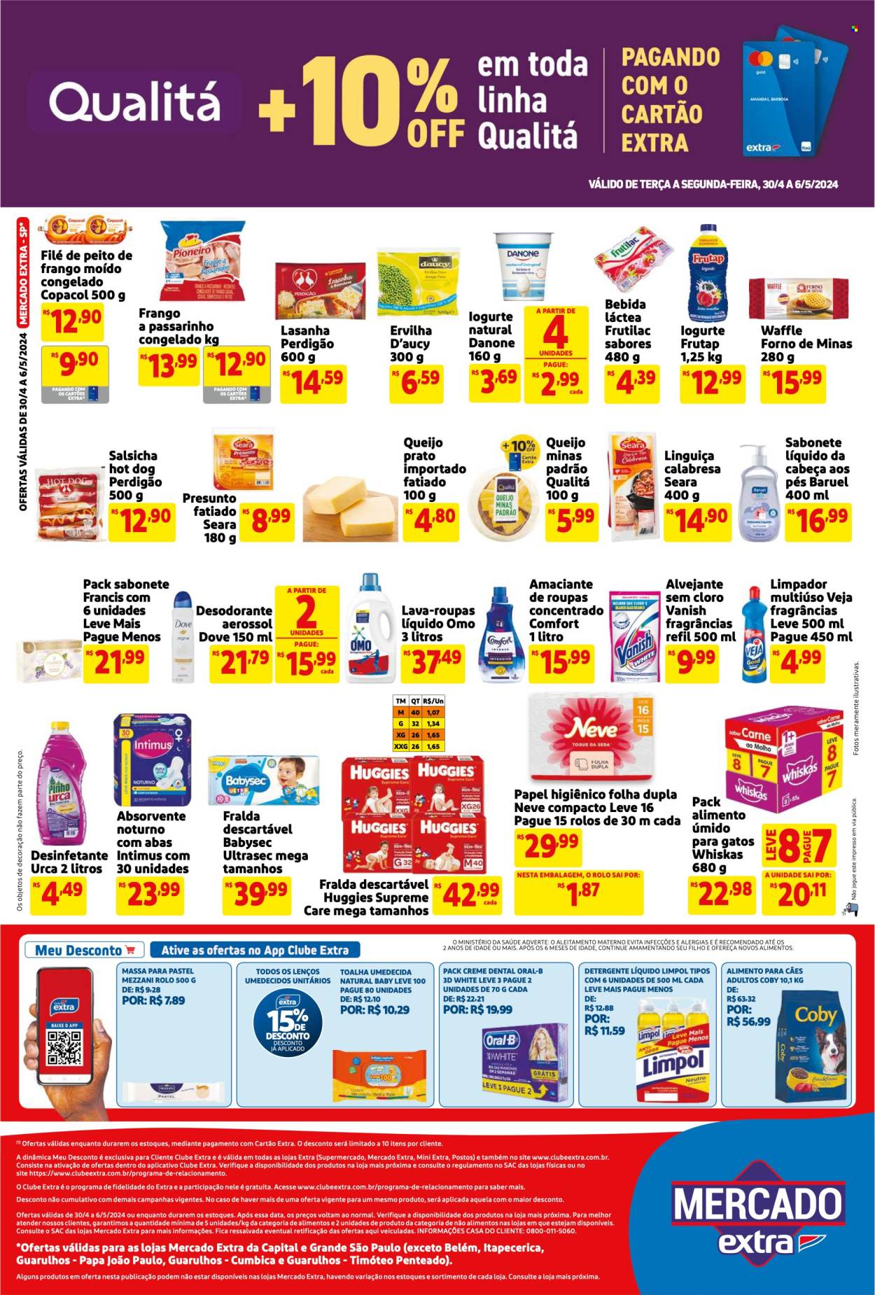 Folheto Mercado Extra - 30/04/2024 - 06/05/2024. Página 2