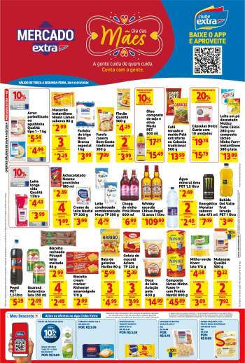 Folheto Mercado Extra - 30/04/2024 - 06/05/2024.