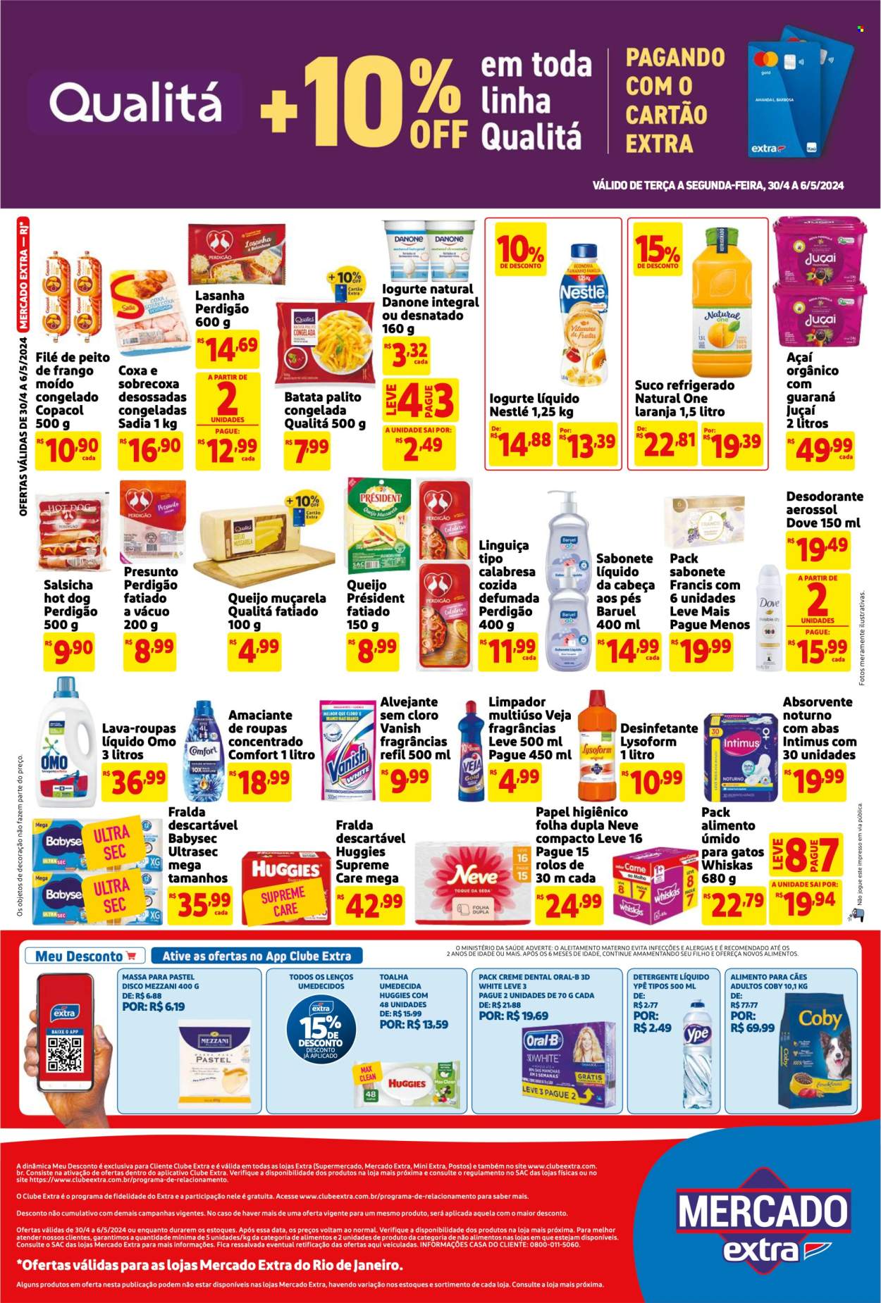 Folheto Mercado Extra - 30/04/2024 - 06/05/2024. Página 2