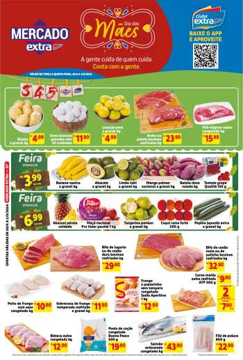 Folheto Mercado Extra - 30/04/2024 - 02/05/2024.