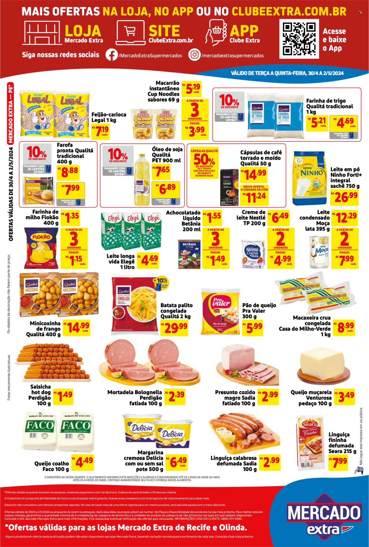 Folheto Mercado Extra - 30/04/2024 - 02/05/2024. Página 2