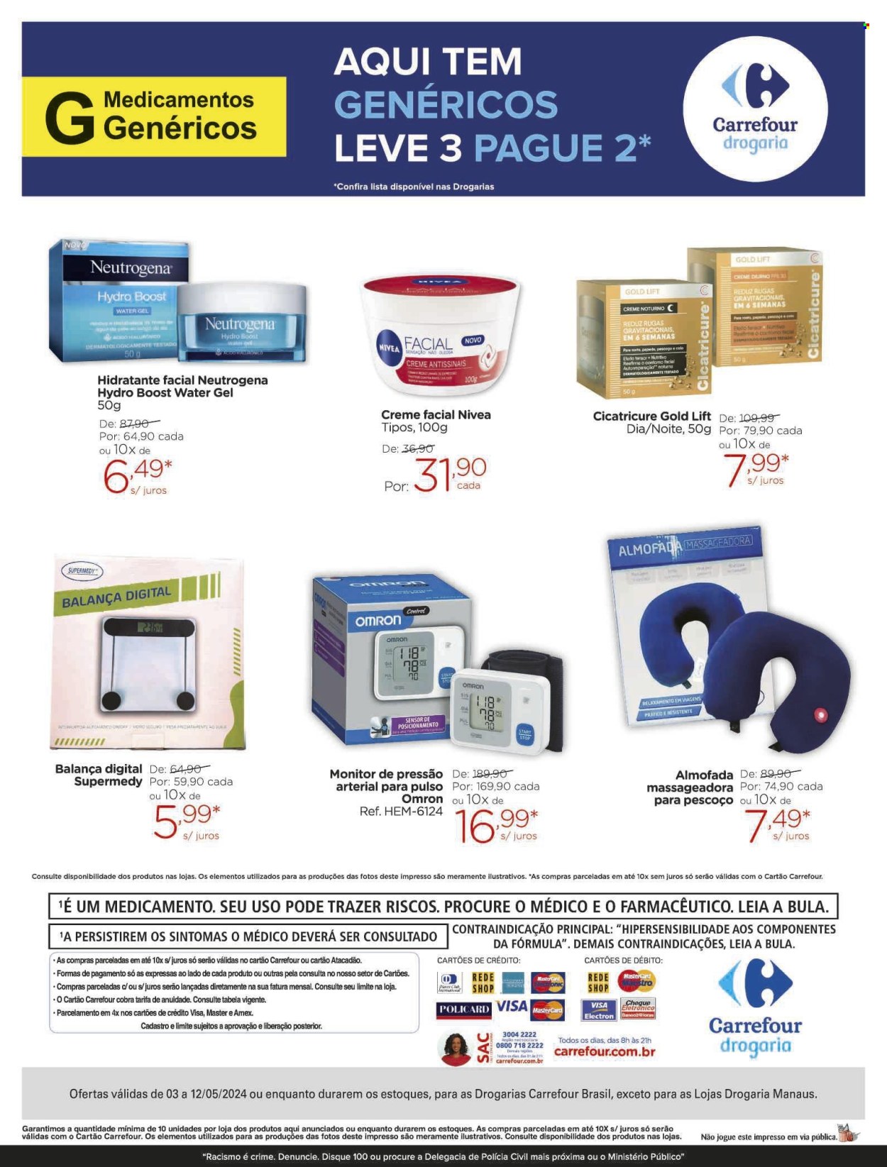 Folheto Carrefour Drogaria - 03/05/2024 - 12/05/2024. Página 2