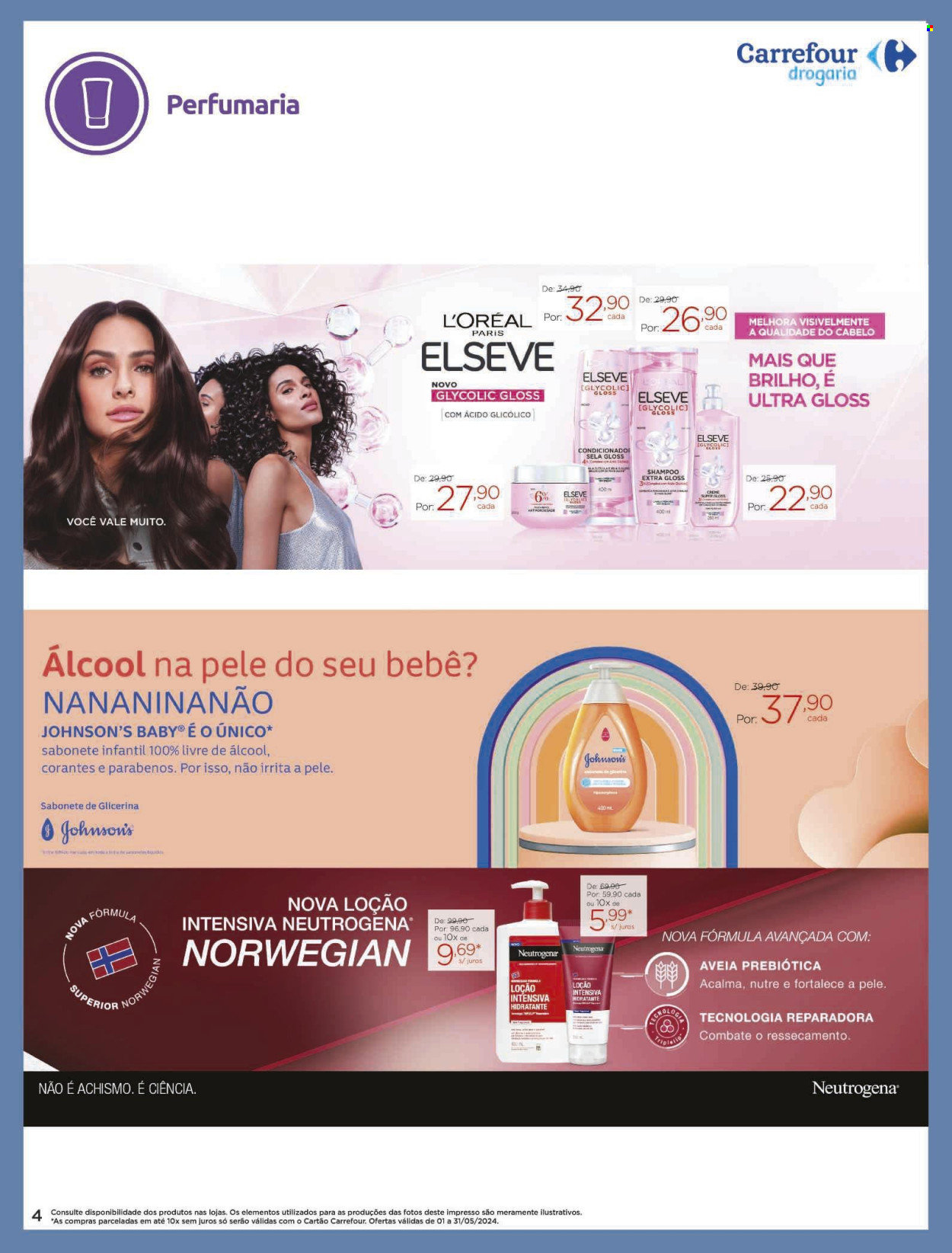 Folheto Carrefour Drogaria - 01/05/2024 - 31/05/2024. Página 4