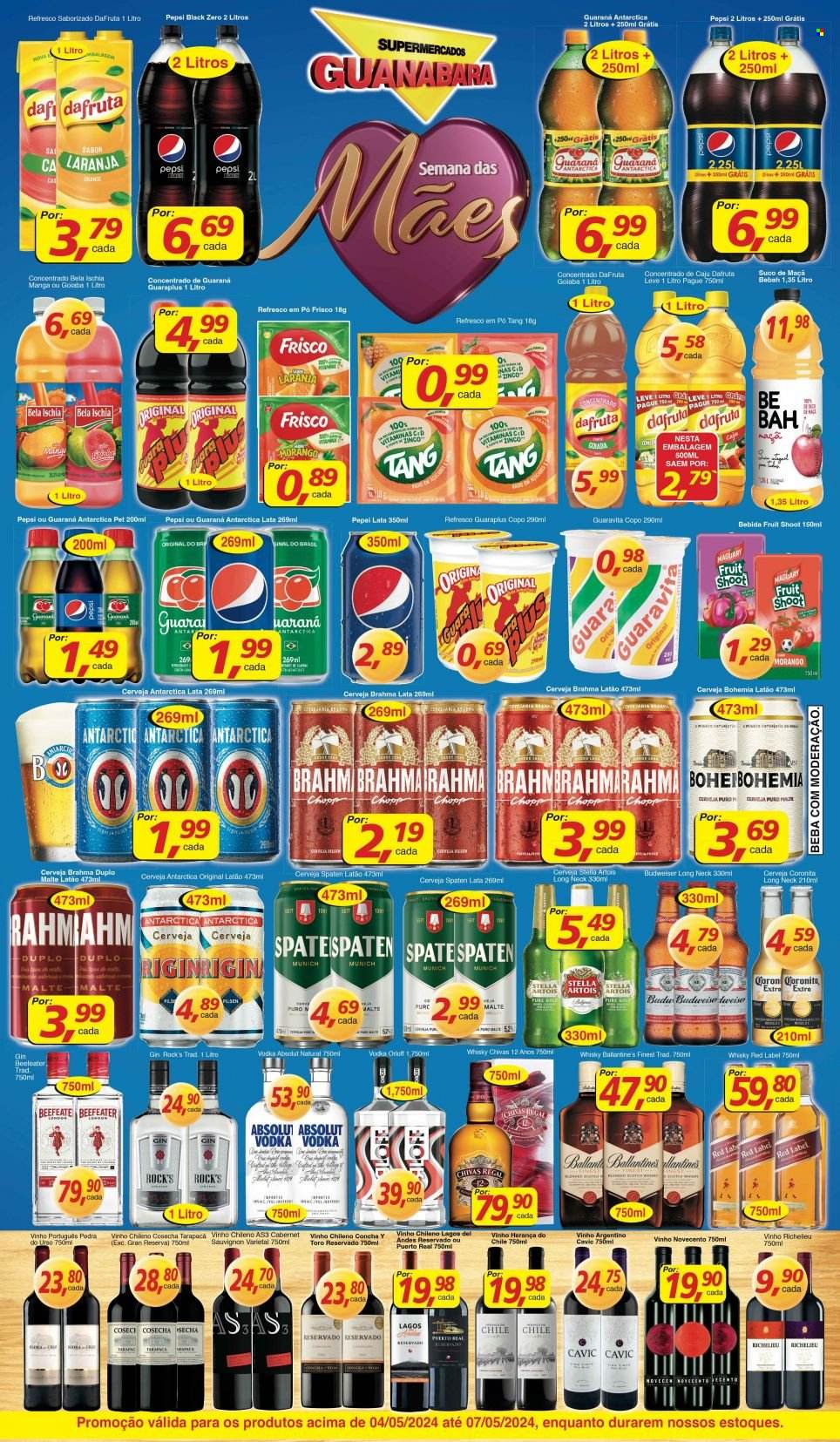 Folheto Supermercados Guanabara - 04/05/2024 - 07/05/2024. Página 6