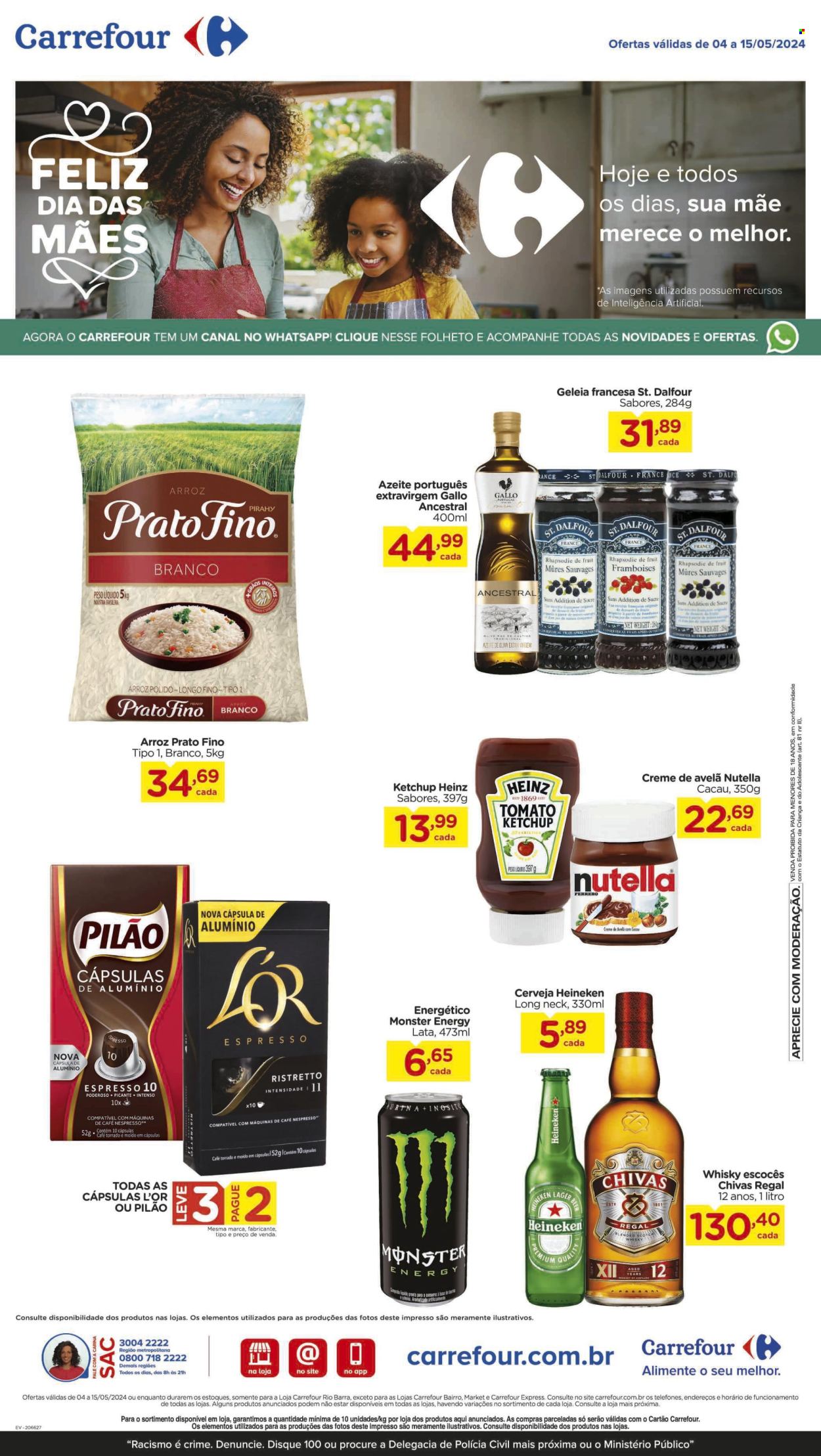 Folheto Carrefour Hiper - 04/05/2024 - 15/05/2024. Página 1
