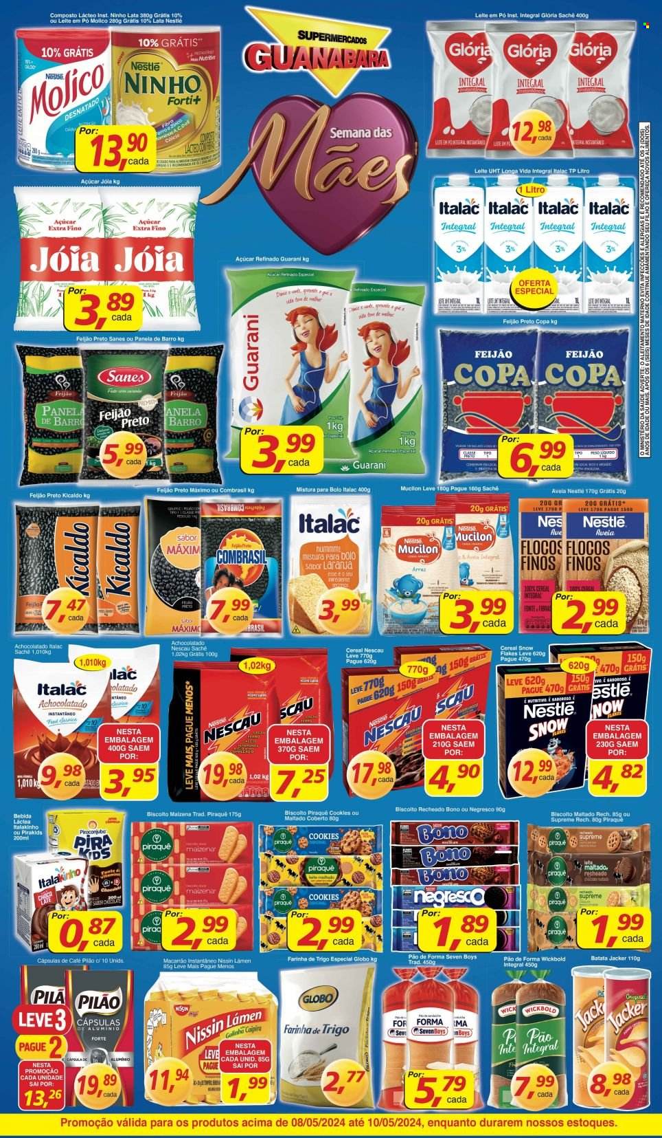 Folheto Supermercados Guanabara - 08/05/2024 - 10/05/2024. Página 2