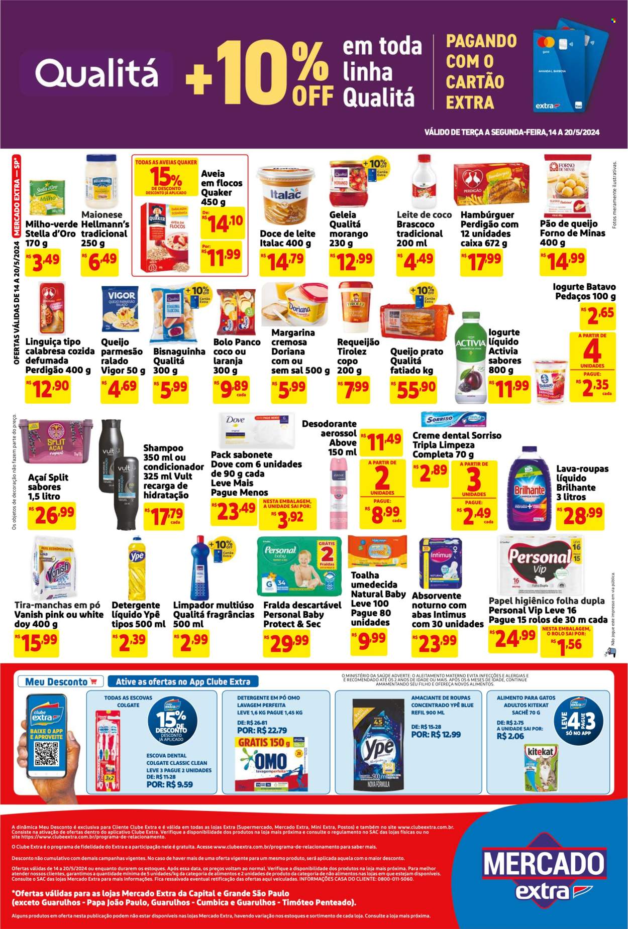 Folheto Mercado Extra - 14/05/2024 - 20/05/2024. Página 2