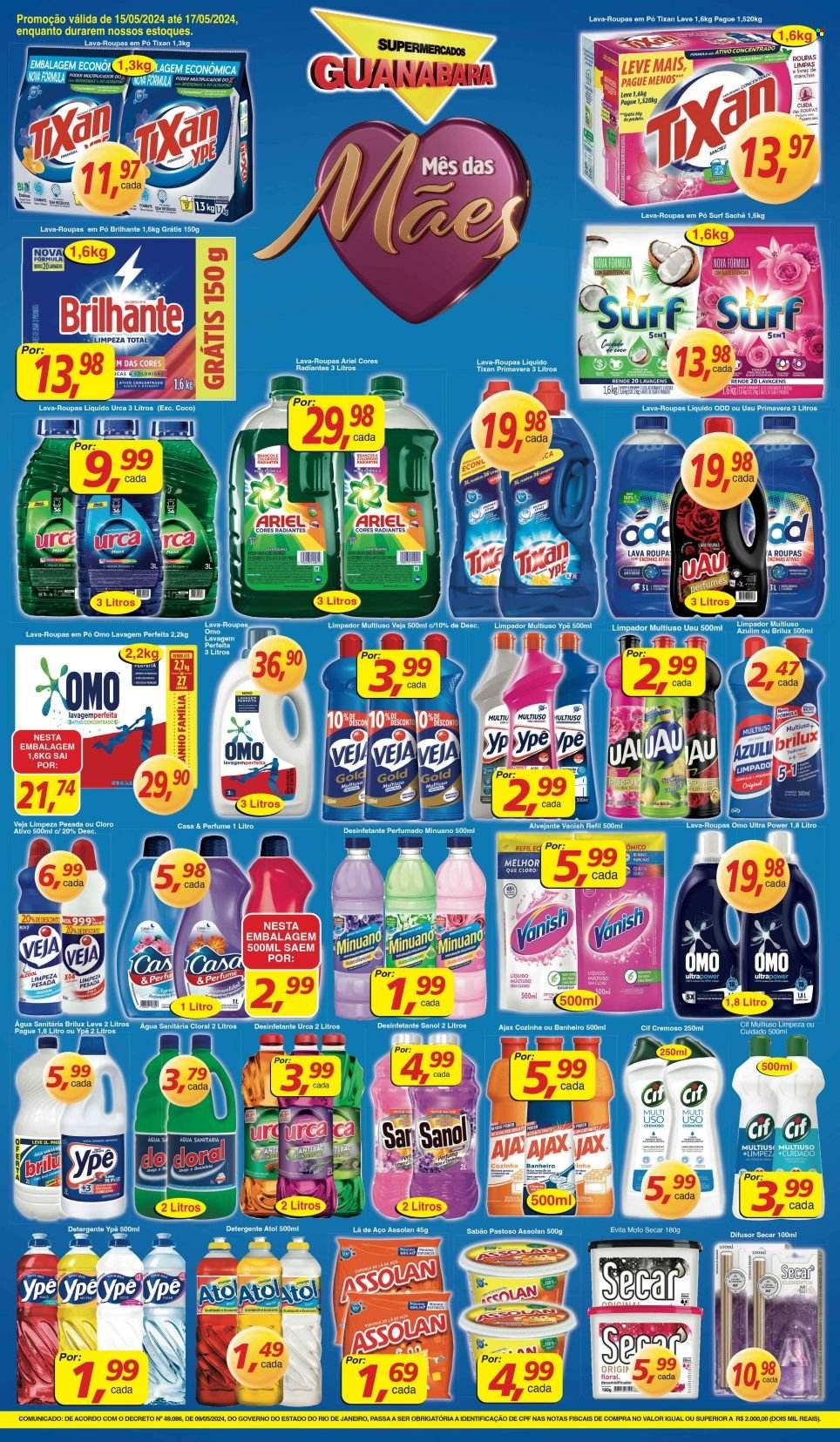 Folheto Supermercados Guanabara - 15/05/2024 - 17/05/2024. Página 8