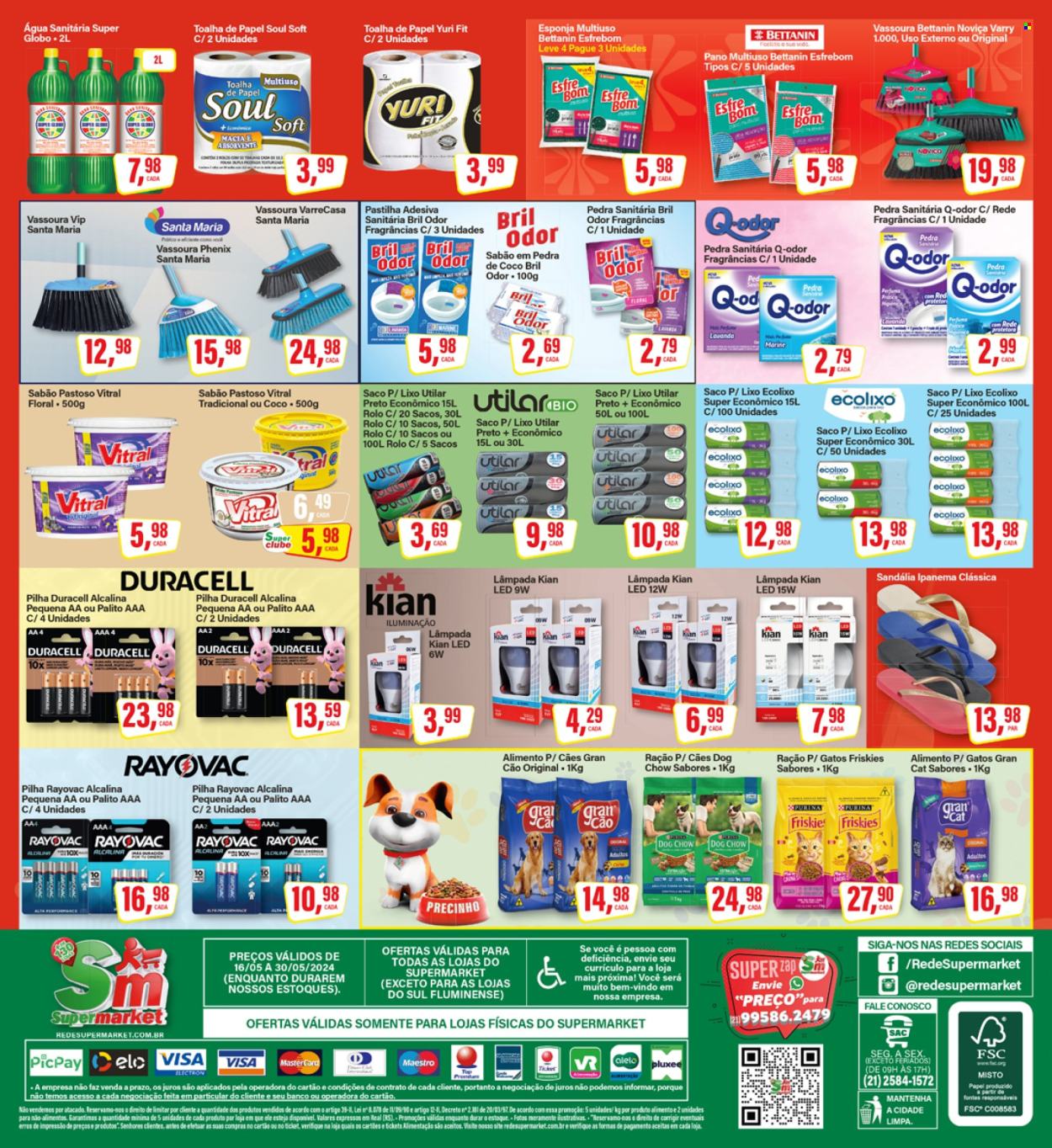 Folheto Rede Supermarket - 16/05/2024 - 30/05/2024. Página 16