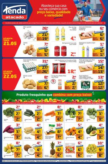 Folheto Tenda Atacado - 21/05/2024 - 22/05/2024.