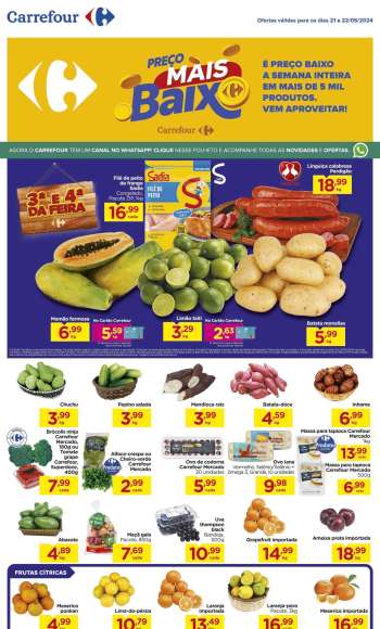Folheto Carrefour Hiper - 21/05/2024 - 22/05/2024.
