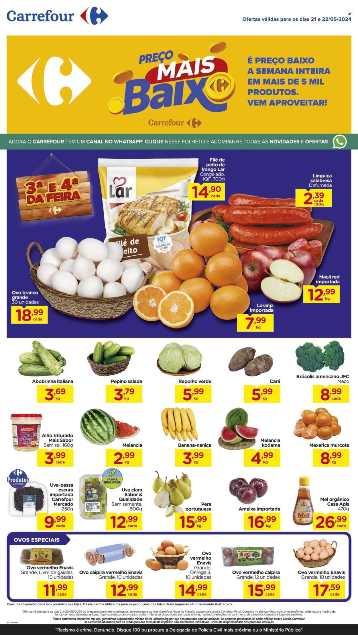 Folheto Carrefour Hiper - 21/05/2024 - 22/05/2024. Página 1