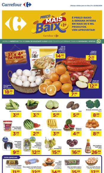 Folheto Carrefour Hiper - 21/05/2024 - 22/05/2024.